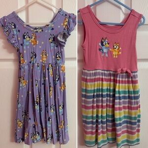 Little Sleepies Bluey dress bundle